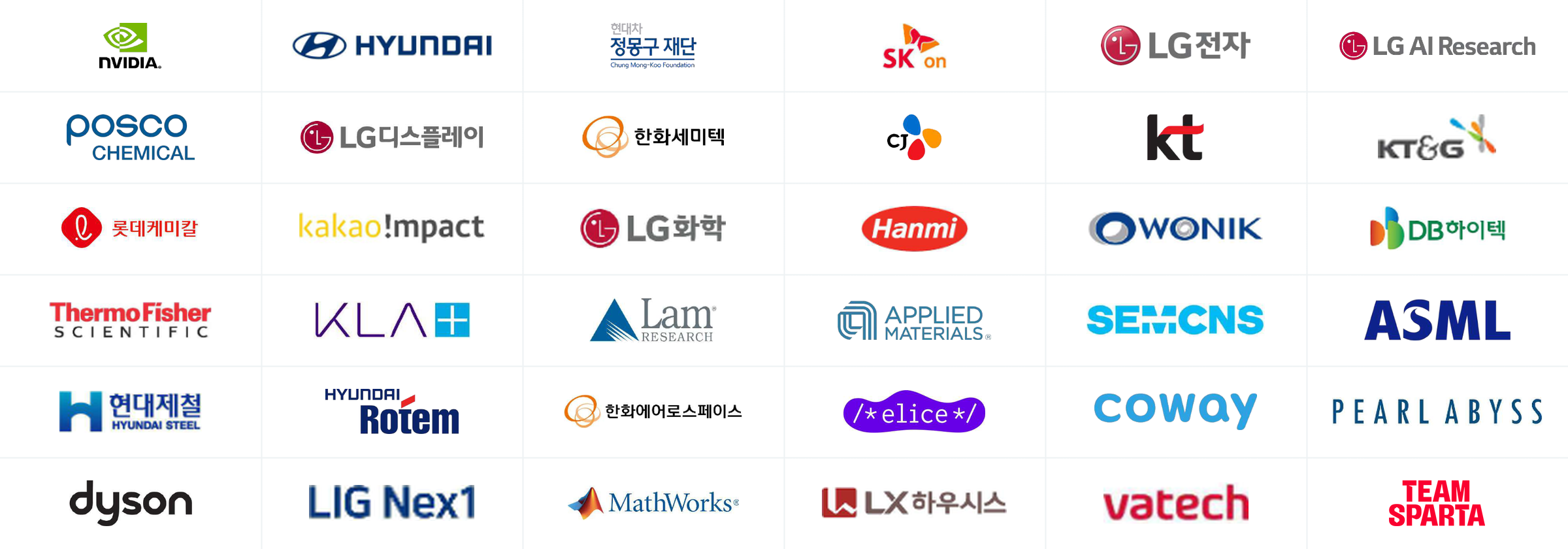 함께한 기업 로고